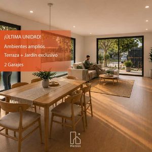 Venta Apartamento 3 Dormitorios - Gran Jardín - Garaje X2 - Construcción Tradicional