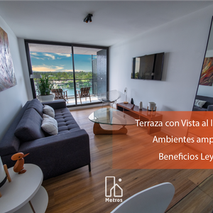 Venta Apartamento Parque Miramar 1 Dormitorio - Terraza Con Vista Al Lago - Ley Vis - Precio Lanzamiento