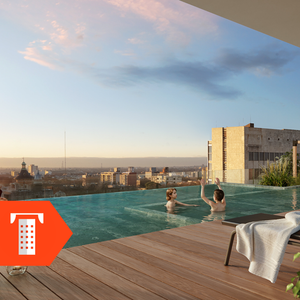 Venta Apartamento 1 Dormitorio Cordón Con Piscina Tempo - Rh-6234