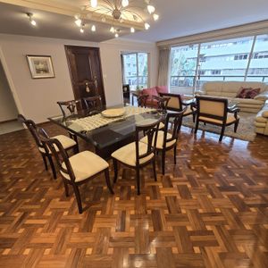 Alquiler | Apartamento Amoblado De 3 Dormitorios Con Garage En Pocitos