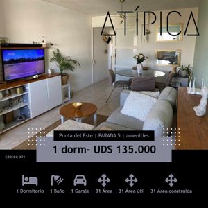 Venta, Apartamento, 1 Dormitorio, Punta Del Este, Uruguay