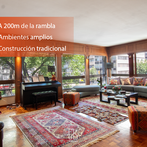 Venta Apartamento Pocitos 4 Dormitorios + Servicio - Ambientes Muy Amplios - A 2 Cuadras Rambla