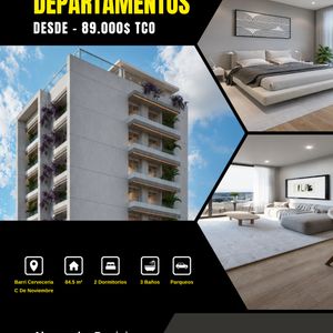 Departamentos  A Estrenar, Disponibles Desde 30 Agosto 2026