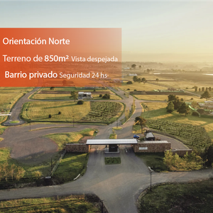Venta Terreno Cavas La Tahona - Gran Oportunidad De Precio + Orientación Norte - Seguridad 24hs