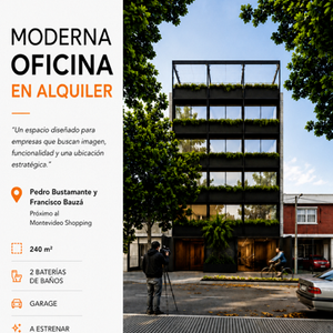 Estrena En Setiembre. Moderno Edificio Para Oficinas