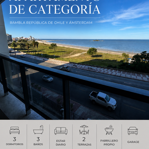 Apartamento Premium En Rambla De Malvín