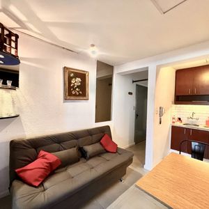 Alquiler Monoambiente Amoblado En Cordón | Piso 8 | Muy Luminoso | Bajos Gastos Comunes