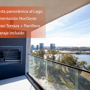 Venta Apartamento Con Vista Al Lago Parque Miramar 2 Dormitorios - Terraza + Parrillero - Garaje Incluído