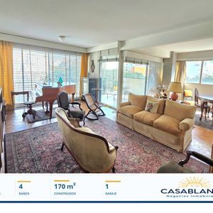 Casablanca- Apartamento De Categoría En Punta Carretas | 194 M², Terrazas Y Garage-