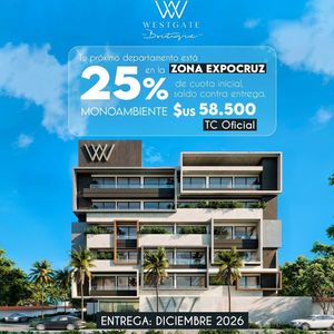 Departamento En Pre Venta Cerca Fexpocruz