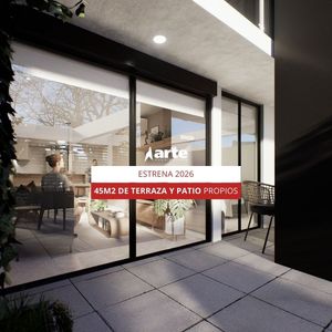 Venta De Apartamento De 2 Dormitorios Con 45m2 De Terraza Y Patio En Tres Cruces