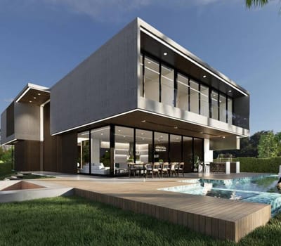 Casa De Lujo En Preventa - Las Palmeras Colinas Del Urubo