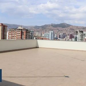 Penthouse Con Terraza Privada En Alquiler En Sopocachi