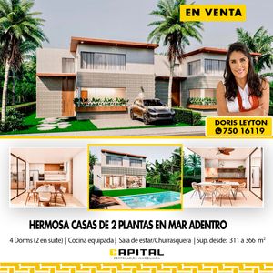 Hermosas Casas En Venta En Condominio Mar Adentro