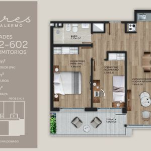 Venta Apartamento 2 Dormitorios, Ideal Inversor, Entrega Noviembre 2024, Palermo