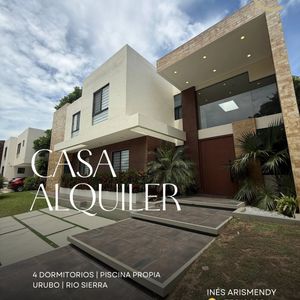 Urubo Casa Con Piscina En Alquiler