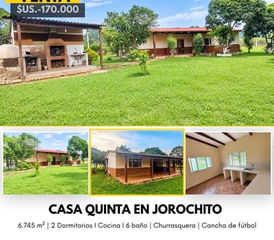 Casa Quinta Venta En Jorochito