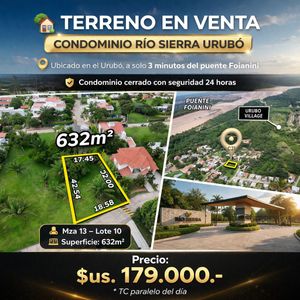 Terreno En Venta En Cond. Rio Sierra