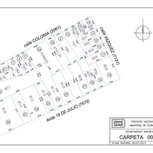 Colonia 1474, Cordón
