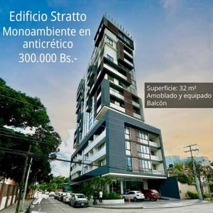 En Equipetrol,monoamiente Amoblado En Anticretico