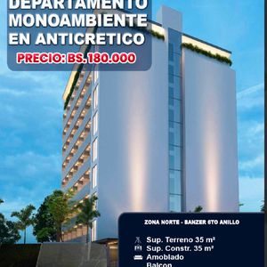 Monoambiente Anticretico 