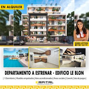 Edificio Leblon Dpto A Estrenar En Alquiler De 1 Dormitorio