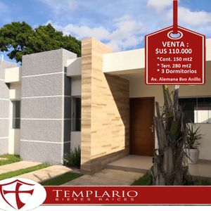 Hermosa Casa De 1 Planta En Venta