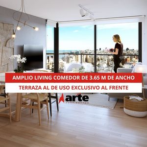 Venta De Apartamento De 1 Dormitorio En Pocitos Con Terraza Al Frente