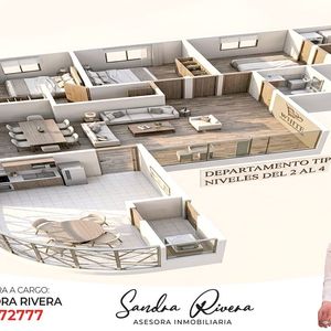 Departamento 3d En Preventa, Bajo Irpavi