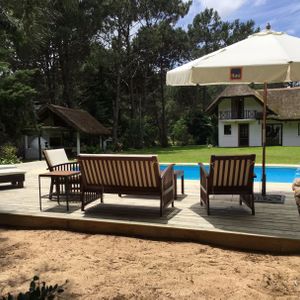 A Minutos Del Mar, Cabaña Con Piscina