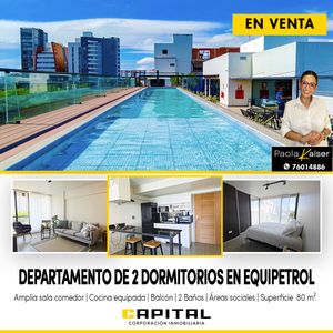 Departamento En Venta Zona Equipetrol Edificio Nano Smart