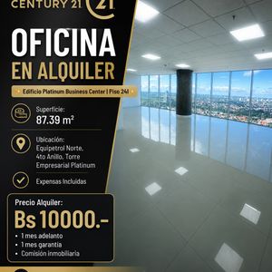 Oficina En Alquiler - Edificio Platinum Business Center 