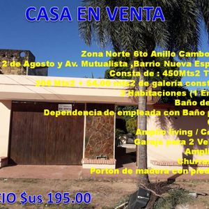 Casa En Venta Zona Cambodromo 