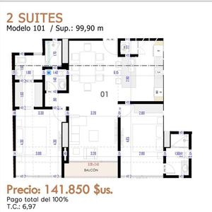 Departamento De 2 Suites. Lujo En Urbari. Preventa