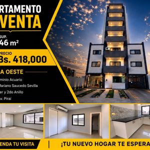 Departamento Centrico En Venta En Bs