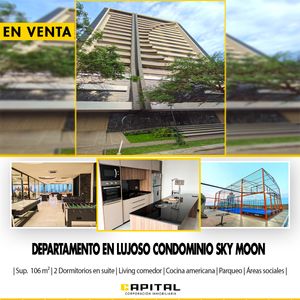 Departamento En Venta Lujoso Condominio Sky Moon 
