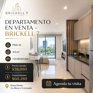 Departamento De 1 Dormitorio En Venta - Brickell 7