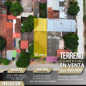 En Venta! Terreno Sobre Avenida En Zona Norte