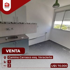 Apto 2 Dorm En Cno Carrasco 4680 Esq Veracierto (malvin Alto)