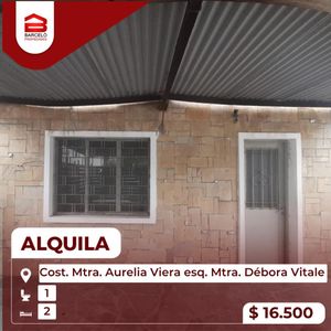 Casa 2 Dorm. En Aurelia Viera Esq. Debora Vitale Flor De Maroñas $16500