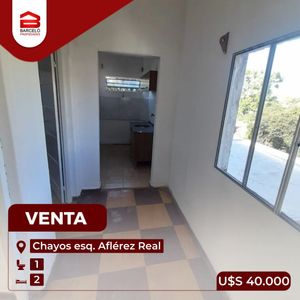 Apartamento 2 Dorm. En Chayos Esq. Alferez Real U$s40000 A Pasos De 8 De Octubre