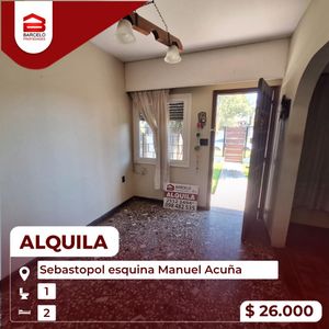 Casa En Alquiler C/ Cochera En Flor De Maroñas