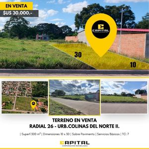 Terreno En Venta En Condominio Al Norte