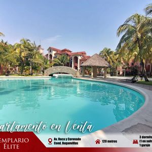 Departamento En Venta Totalmente Amoblado En Buganvillas