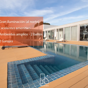Venta Apartamento 2 Dormitorios Parque Miramar - Amueblado- Piscina - Seguridad 24hs - 2 Gjes