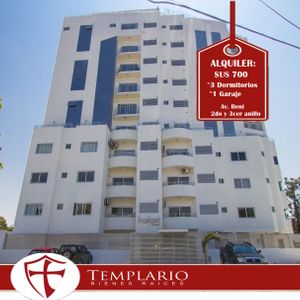 Alquiler: $us 700  - Condominio Frankfur 