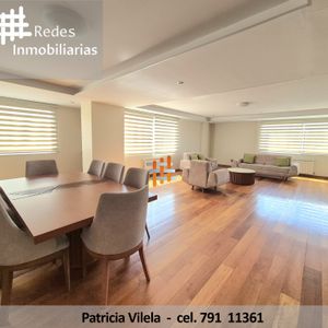 En Alquiler Pent House Duplex En Achumani Amoblado Moderno 