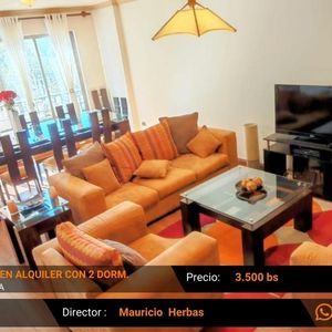 Confortable Depto Amoblado En Alquiler 2 Dorm. Zona Recoleta