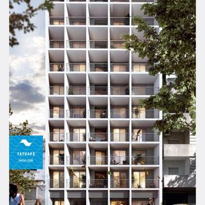 Venta A Estrenar En Tres Cruces, 1 Dormitorio, Planta Baja Al Frente, Tza