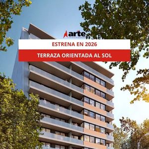 Venta De Apartamento De 1 Dormitorio Con Terraza Orientada Al Sol En Pocitos